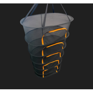 FAIRNET ZIP ORANGE sušící síť se zipem 55cm, 6 pater, výška 120cm