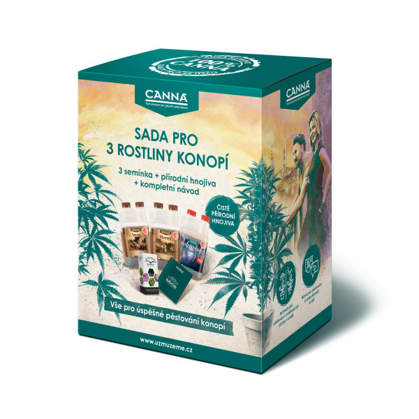 CANNA Starter sada pro 3 rostliny