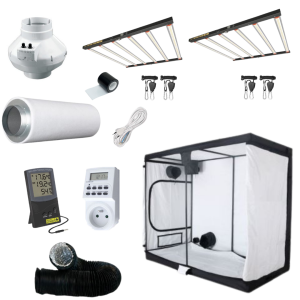 Sunpro kit HITTER 720W eco, 2,6 umol/J - Climabox White 240x120x200cm