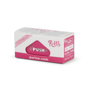 PURIZE® rolovací papírky Rolls Pink, bělené, 4,2 m