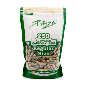 PURIZE® uhlíkové filtry - Regular Size, sáček 250 ks, organické