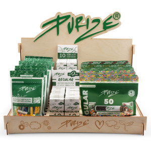 PURIZE® DISPLAY - small, plný prodejní displej