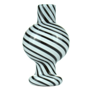 CALVO Stripe Carb Cap, bílý