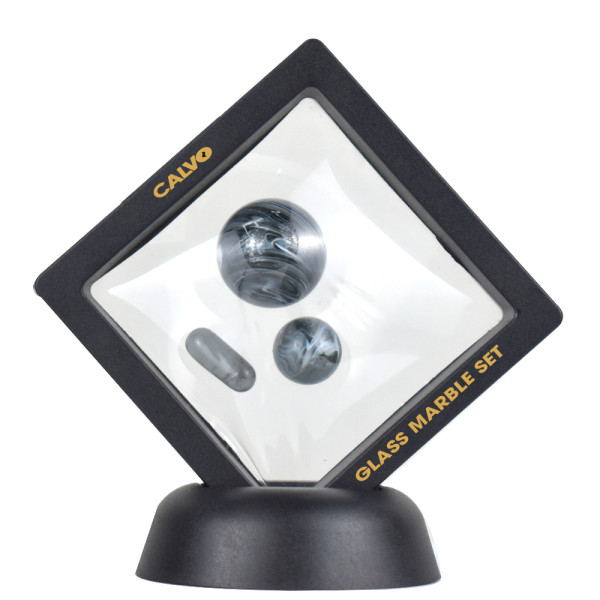 CALVO mramorový set na dabbing, černý