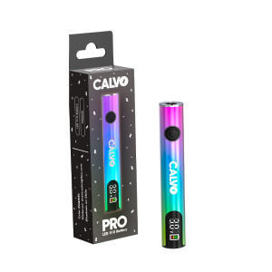 Vaporizační baterie CALVO 510 PRO LED Battery, 600 mAh, kosmická fialová
