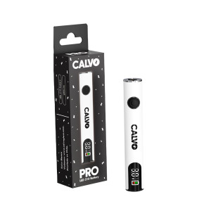 Vaporizační baterie CALVO 510 PRO LED Battery, 600 mAh, bílá