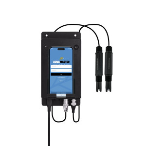 AquaMaster Tools W650 Pro Inline – WiFi monitor pH, EC a teploty živného roztoku