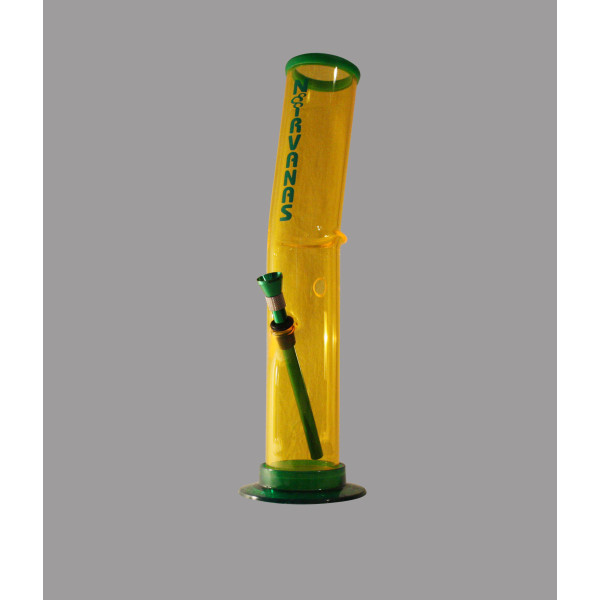 Bong Nirvanas Deep Bend, 30 cm, žlutý, 1 ks