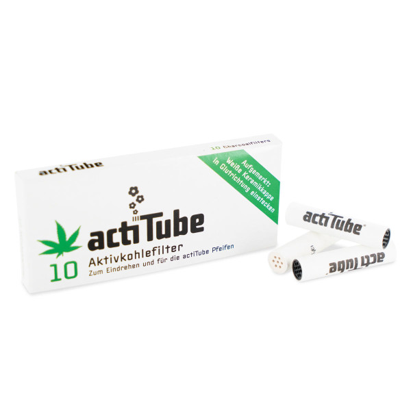 Filtry ActiTube REGULAR, 8 mm, 10 ks v balení | box 25 ks