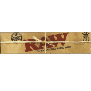 Papírky RAW CLASSIC, King Size Slim, 32 ks v balení