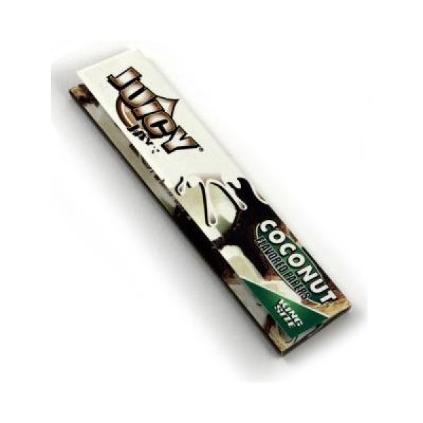 Papírky JUICY JAY'S King Size, Kokos, 32 ks v balení