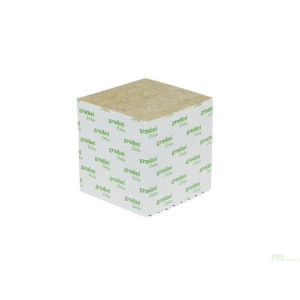 GRODAN pěstební kostka velká, 100x100x65mm, bez díry, box 216ks