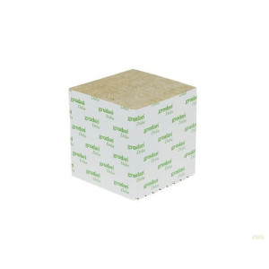 GRODAN pěstební kostka malá, 75x75x65mm, bez díry, box 384ks