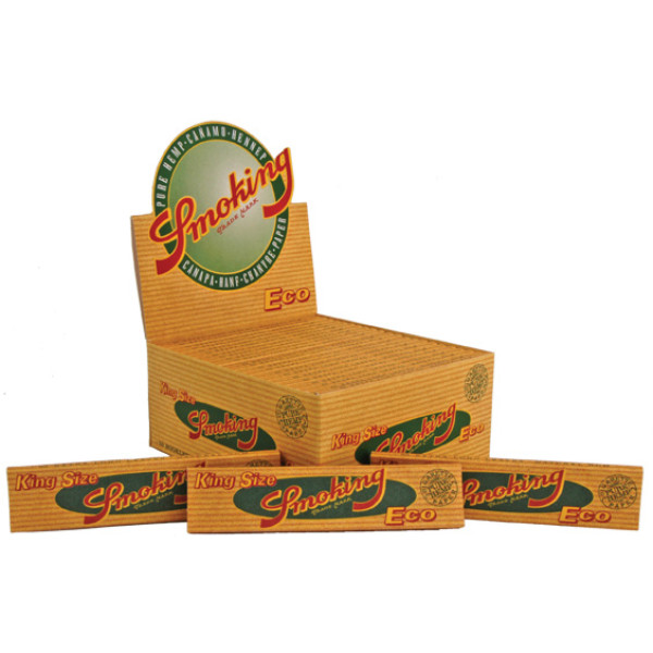 Papírky Smoking Eco King Size, 33ks v balení | box 50ks