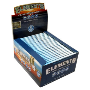 Papírky ELEMENTS King Size, 33ks v balení | box 50ks