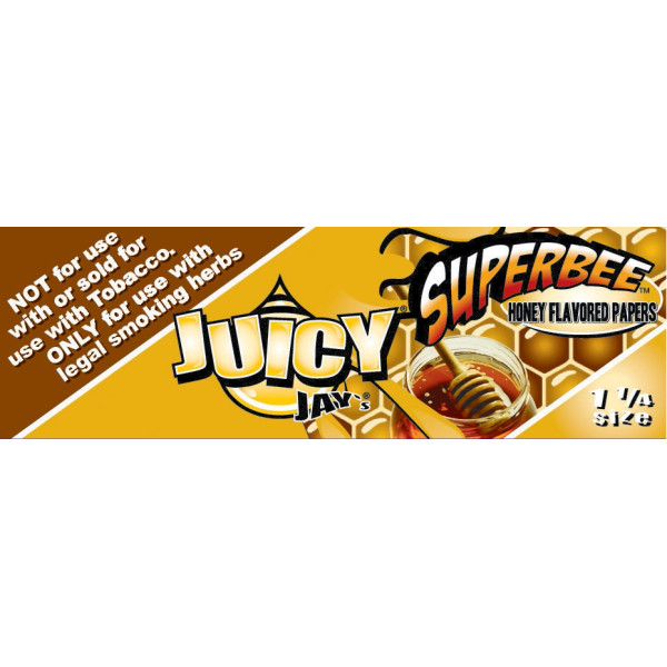 Juicy Jay's ochucené krátké papírky, Superbee, 32 ks v balení