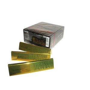 Papírky PRAGUE PAPERS DELUXE King Size, 40 ks v balení