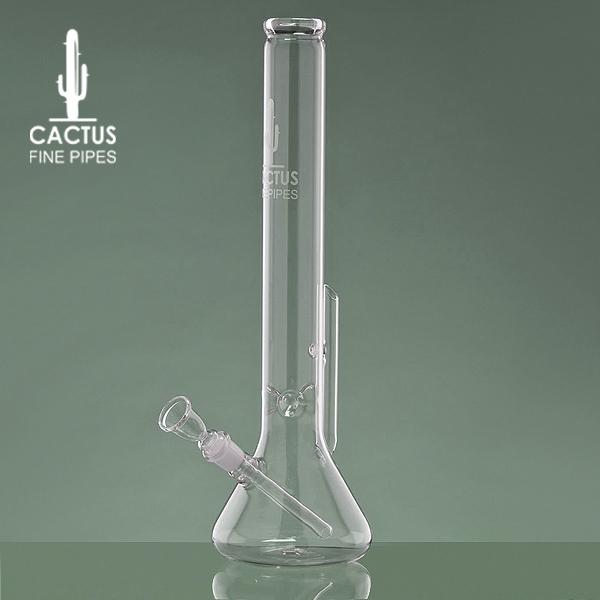 Skleněný bong Beaker Cactus Glass s dvojitým chlazením, 44 cm, 1 ks