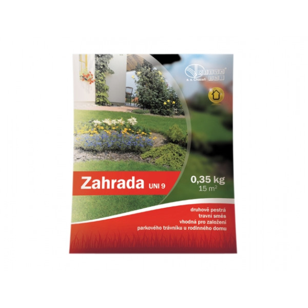 Zahrada 350g - parková travní směs