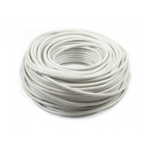 Kabel 3G 2,5mm bílá barva - 1m