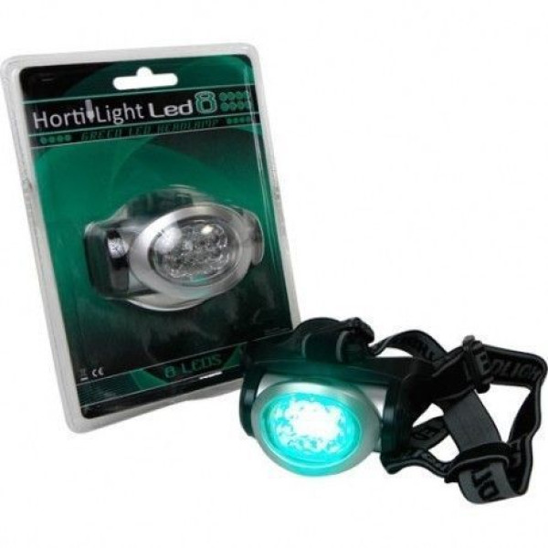 Hortilight Green LED - čelovka zelená
