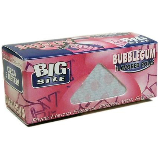 Papírky Juicy Jay's Rolls, Žvýkačka, 5 m v balení | box 24 ks