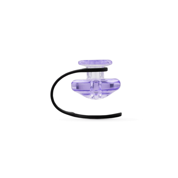 Puffco Peak Carb Cap a Tether, fialový