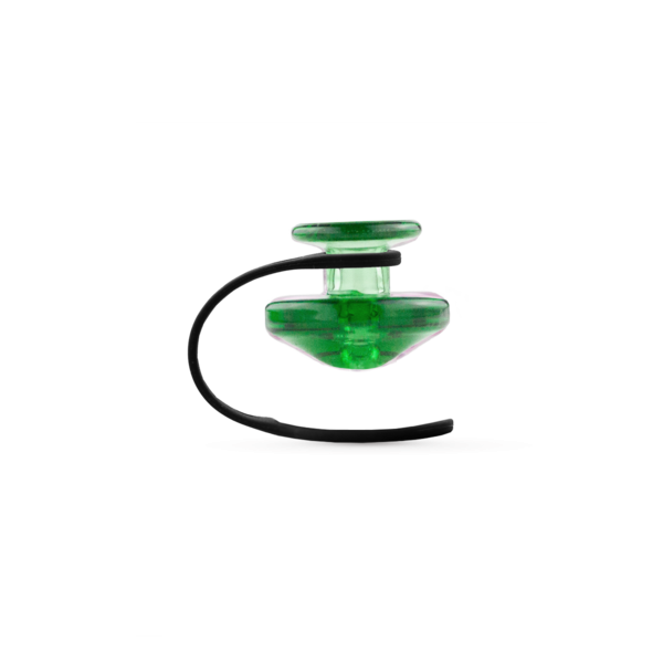 Puffco Peak Carb Cap a Tether, zelený